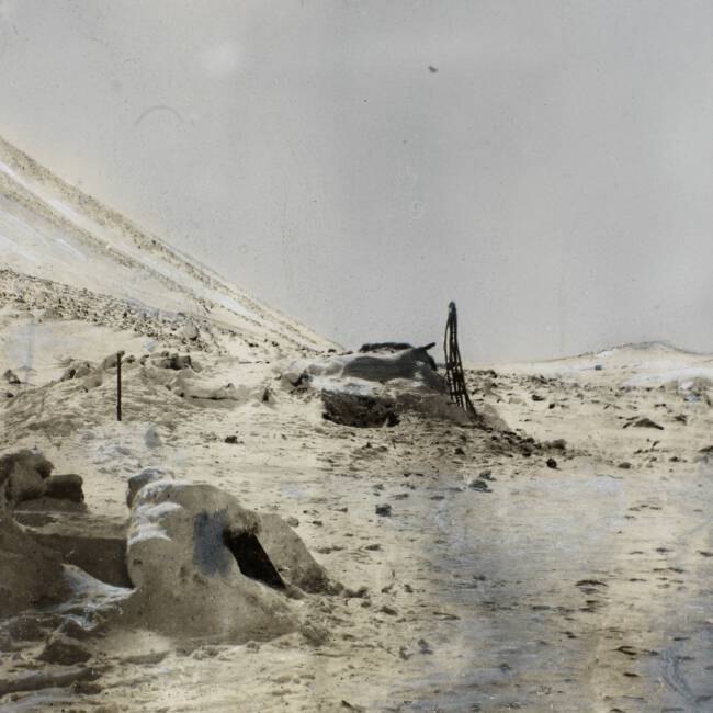 Überwinterungshütte auf Franz-Josef-Land